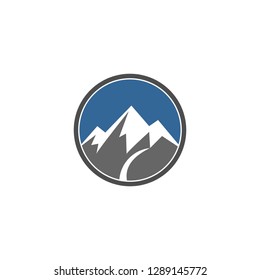 mountain logo template