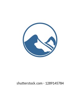 mountain logo template