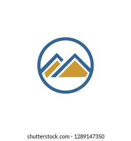 mountain logo template