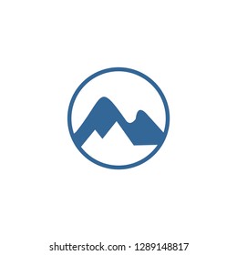 mountain logo template