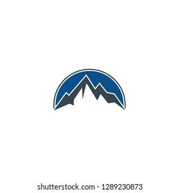 mountain logo template