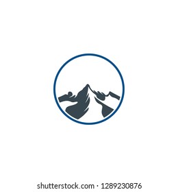 mountain logo template