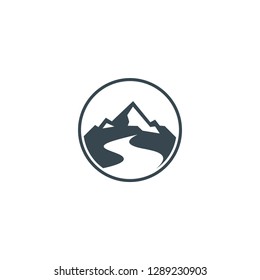 mountain logo template