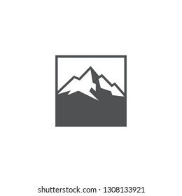 mountain logo template