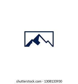 mountain logo template