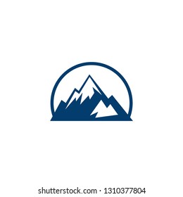 mountain logo template