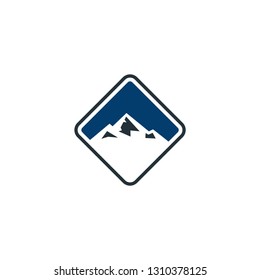 mountain logo template