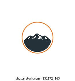 mountain logo template