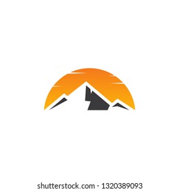 mountain logo template