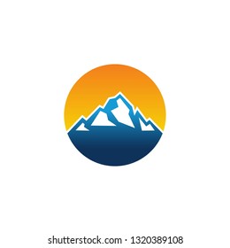 mountain logo template