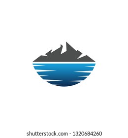 mountain logo template