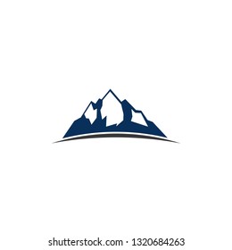 mountain logo template