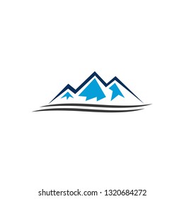 mountain logo template