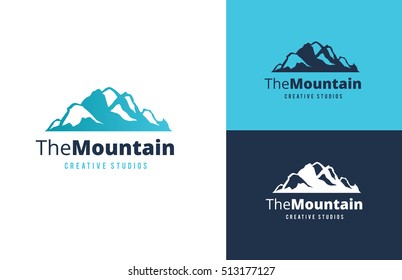 Mountain logo template