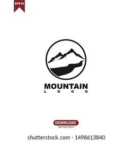 Mountain Logo Template design. Vector Illustrator Eps.10