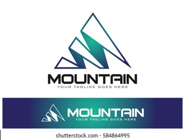 Mountain Logo Template Design Vector