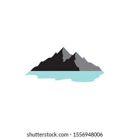 Mountain logo template icon design