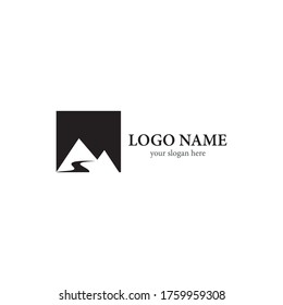Design des Motivs für das Mountain-Logo