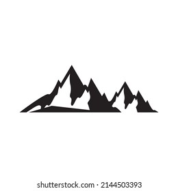 Mountain logo template icon design
