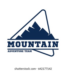 Mountain logo template. Suitable for your business. Adventure logo.