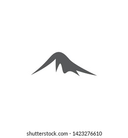 Mountain logo template vector icon