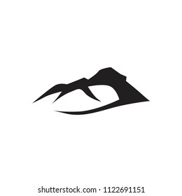 mountain logo template vector illustration