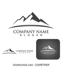 Mountain Logo Template Vector illustration design