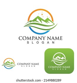 Mountain Logo Template Vector illustration design