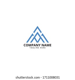 Mountain Logo Template. Vector Illustrator.