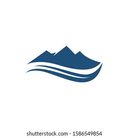 Mountain Logo Template vector symbol nature
