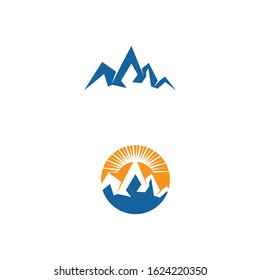 Mountain Logo Template vector symbol nature