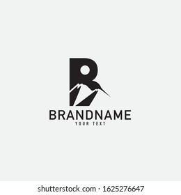 Mountain Logo Template vector symbol nature