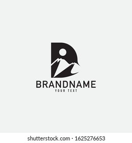 Mountain Logo Template vector symbol nature