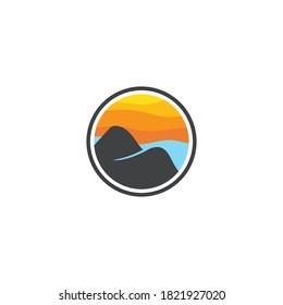 Mountain Logo Template vector symbol nature