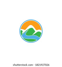 Mountain Logo Template vector symbol nature