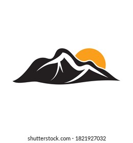Mountain Logo Template vector symbol nature