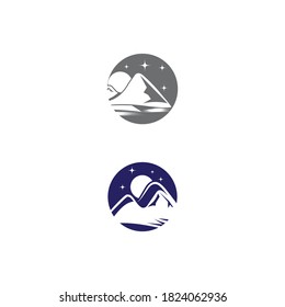 Mountain Logo Template vector symbol nature