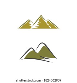 Mountain Logo Template vector symbol nature