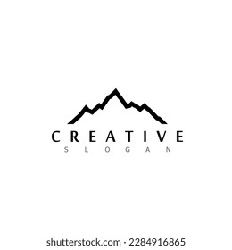 mountain logo travel nature landscape outdoor climbing