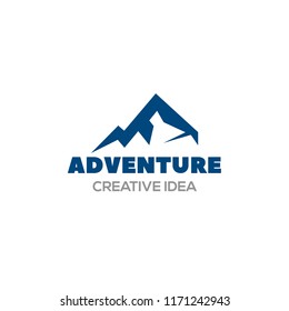Mountain logo vector