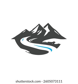 Mountain Logo Vector Art, Icons, and Graphics