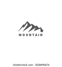 Mountain logo vector for background