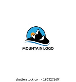 Mountain logo vector concept, icon element, and template for business 