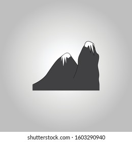 mountain logo vector, design for banner or print