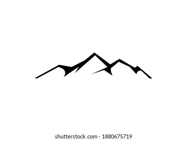 Mountain Logo Vector Design Icon Stock Vector (Royalty Free) 1880675719 ...