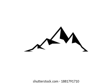 mountain logo vector design icon
