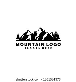 mountain logo vector design template