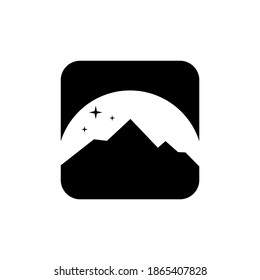 mountain logo vector design template