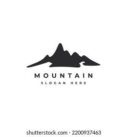 mountain logo vector design template