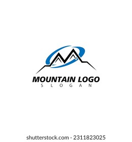 Mountain Logo Vector Design Template
